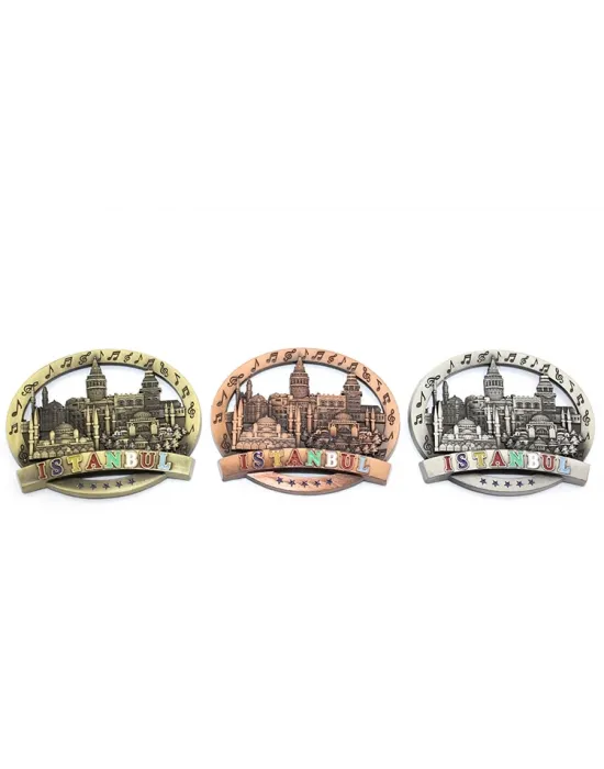 İstanbul Temalı Metal Magnet Alk3329