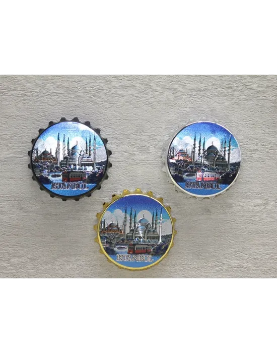 İstanbul Temalı Metal Magnet Alk4339