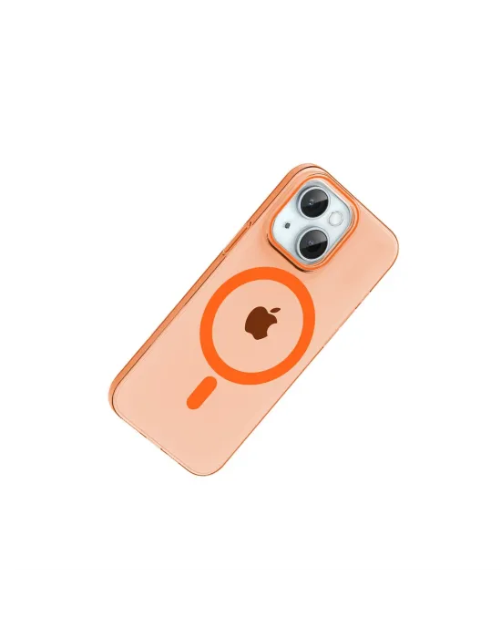Joko Apple İphone 14 Pc Blank Magsafe Kapak - Turuncu