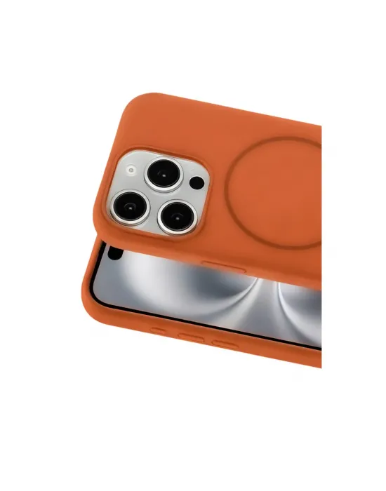 Joko Apple İphone 14 Pro Max Kılıf Jully Magsafe Kapak - Turuncu