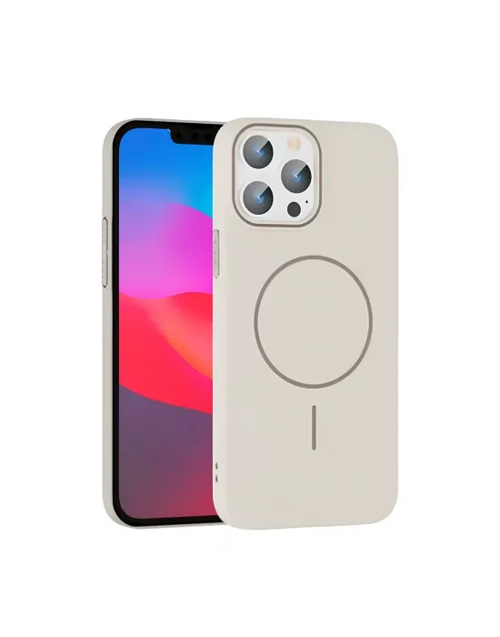 Joko Apple İphone 15 Pro Max Broş Magsafe Kapak - Krem