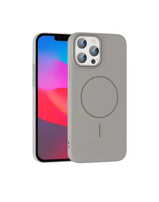 Joko Apple İphone 15 Pro Max Broş Magsafe Kapak - Titan Gri