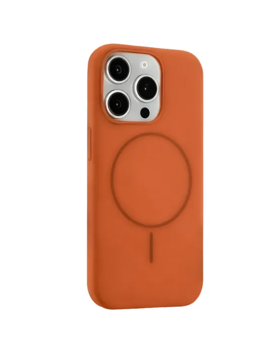 Joko Apple İphone 15 Pro Max Kılıf Jully Magsafe Kapak - Turuncu