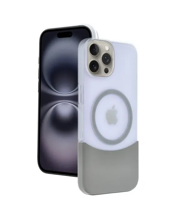 Joko Apple İphone 15 Pro Max Velar Magsafe Kapak - Natural Grey