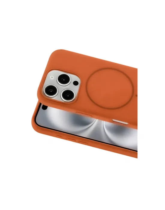 Joko Apple İphone 16 Pro Kılıf Jully Magsafe Kapak - Turuncu
