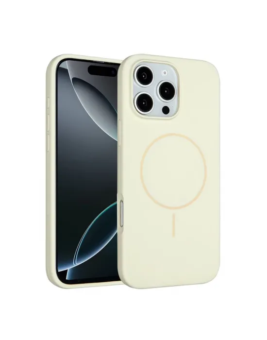 Joko Apple İphone 16 Pro Max Kılıf Jully Magsafe Kapak - Bej