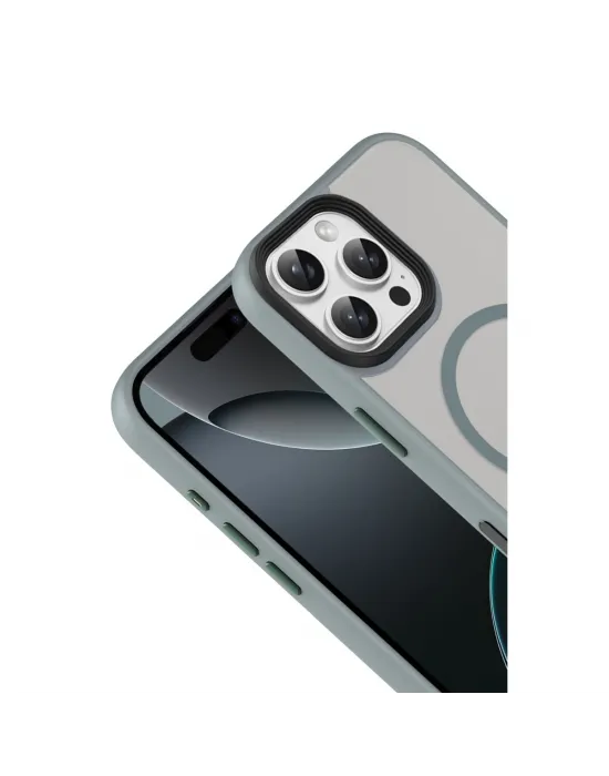 Joko Apple İphone 16 Pro Max Megane Magsafe Kapak - Titan Gri