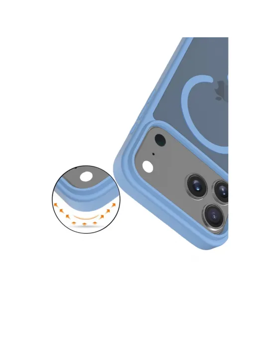 Joko Apple İphone 17 Pro Jota Magsafe Kapak - Açık Mavi