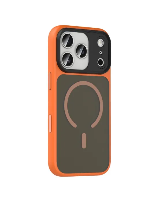 Joko Apple İphone 17 Pro Max Megane Magsafe Kapak - Turuncu