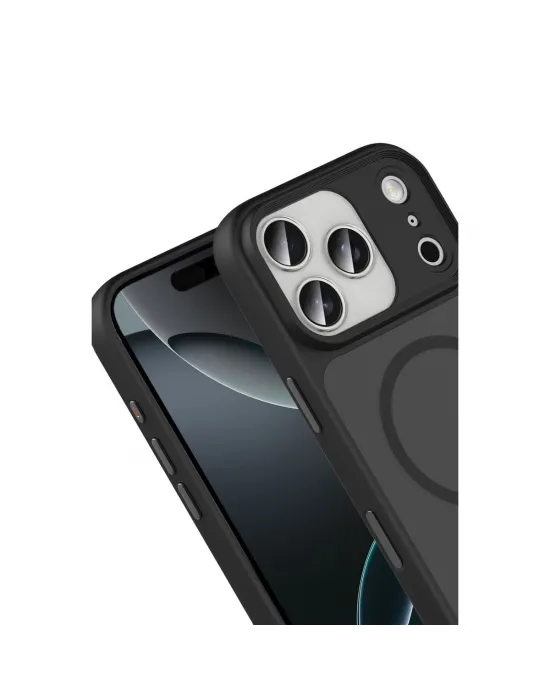 Joko Apple İphone 17 Pro Megane Magsafe Kapak - Siyah