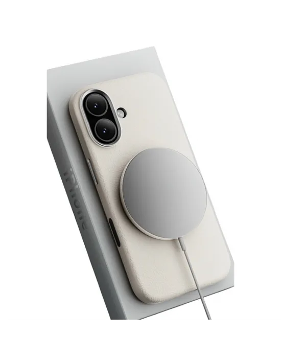 Joko Apple İphone 17 Wonder Deri Magsafe Kapak - Beyaz