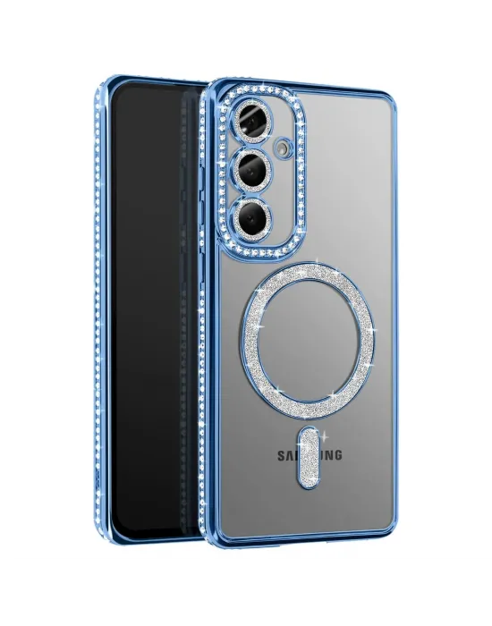 Joko Samsung Galaxy A37 5g Joke Simli Magneticsafe Kılıf - Mavi