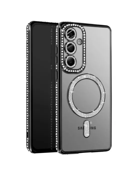 Joko Samsung Galaxy A57 5g Joke Simli Magneticsafe Kılıf - Siyah