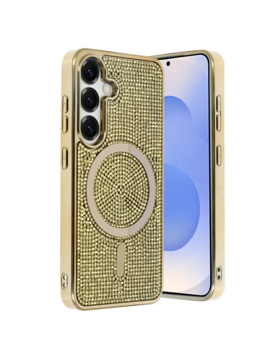 Joko Samsung Galaxy S24 Helen Magsafe Kapak - Gold