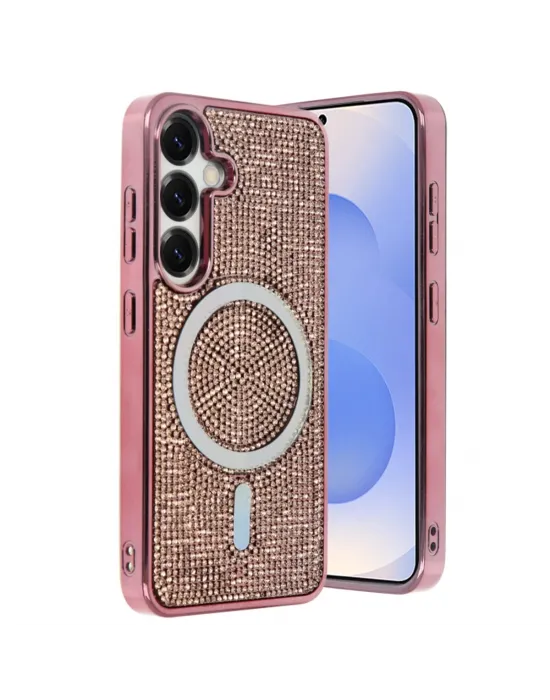 Joko Samsung Galaxy S25 Helen Magsafe Kapak - Pembe