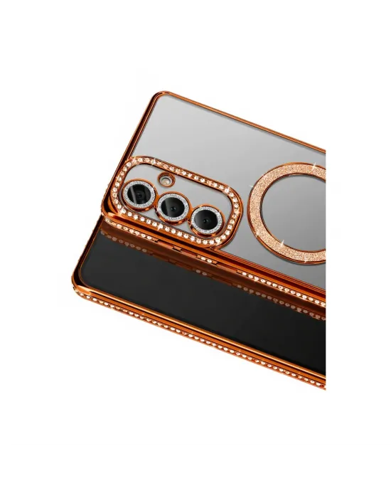 Joko Samsung Galaxy S26 Joke Simli Magneticsafe Kılıf - Turuncu