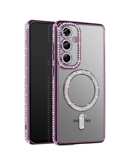 Joko Samsung Galaxy S26 Plus Joke Simli Magneticsafe Kılıf - Derin Mor