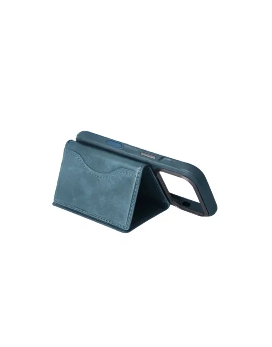 Joko Tema Magsafe Deri Kartlık - Açık Mavi