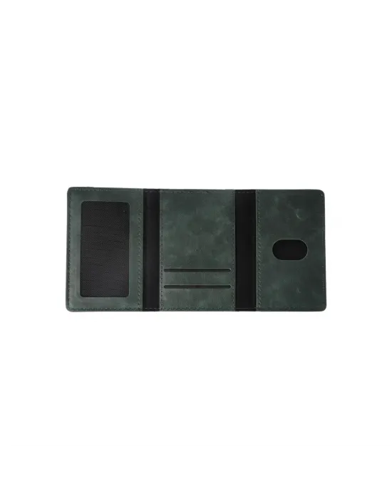 Joko Tema Magsafe Deri Kartlık - Yeşil