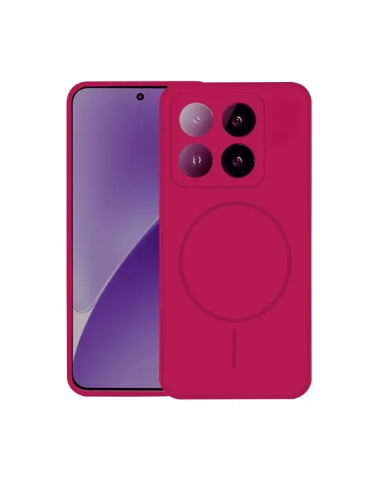 Joko Xiaomi Mi 14t Pro Kılıf Jully Magsafe Kapak - Pembe