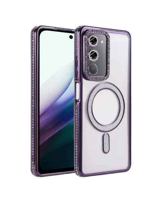 Joko Xiaomi Redmi 15 4g Joke Simli Magneticsafe Kılıf - Derin Mor