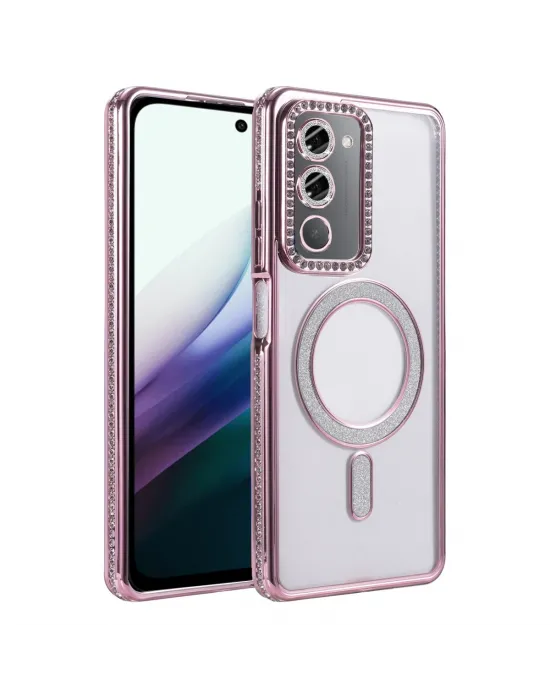 Joko Xiaomi Redmi 15 4g Joke Simli Magneticsafe Kılıf - Pembe