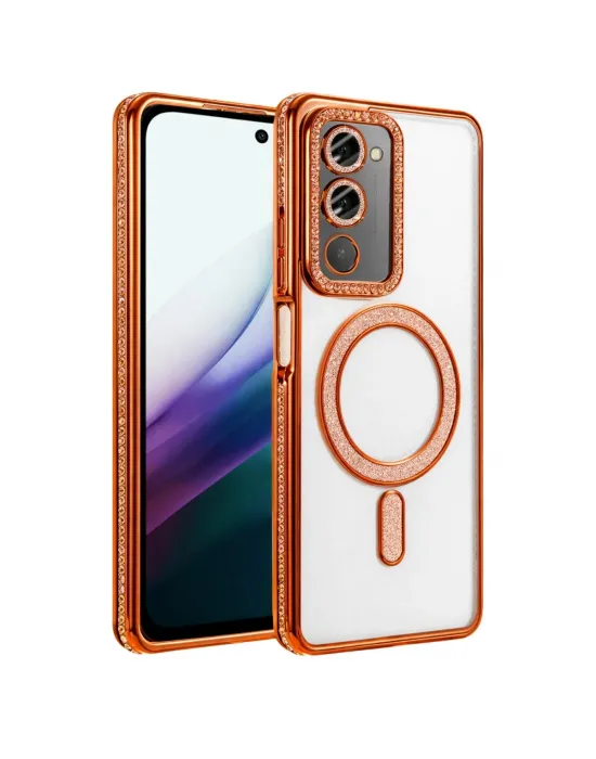 Joko Xiaomi Redmi 15 4g Joke Simli Magneticsafe Kılıf - Turuncu