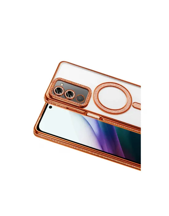 Joko Xiaomi Redmi 15 4g Joke Simli Magneticsafe Kılıf - Turuncu