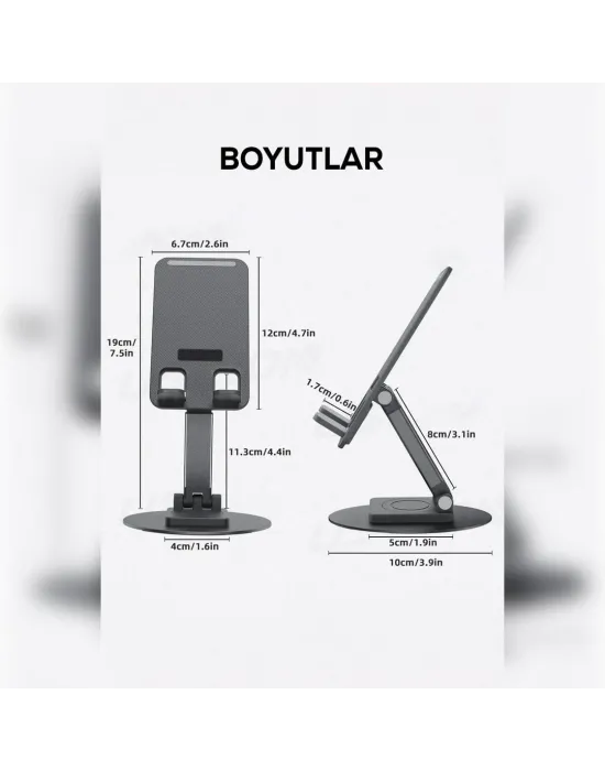 Kablo Geçirilebilir Telefon Tutucu