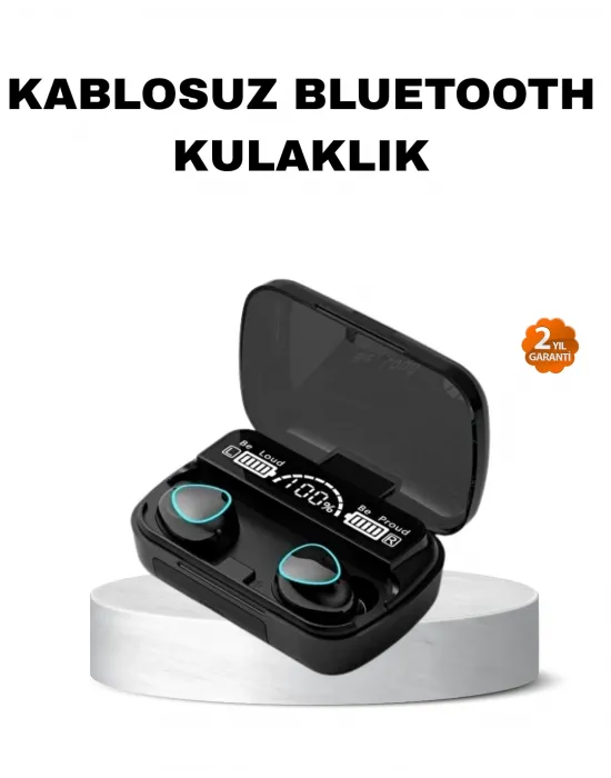 Kablosuz Bluetooth Kulaklık 5.1 Uzun Pil Ömrü Gürültü Engelleme