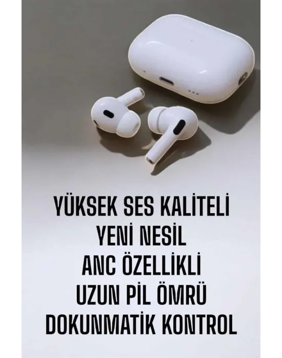 Kablosuz Bluetooth Kulaklık Gürültü Önleme, Su Geçirmez, Mikrofonlu