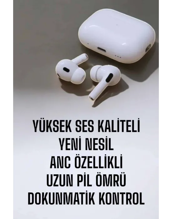 Kablosuz Bluetooth Kulaklık Gürültü Önleme, Su Geçirmez, Mikrofonlu