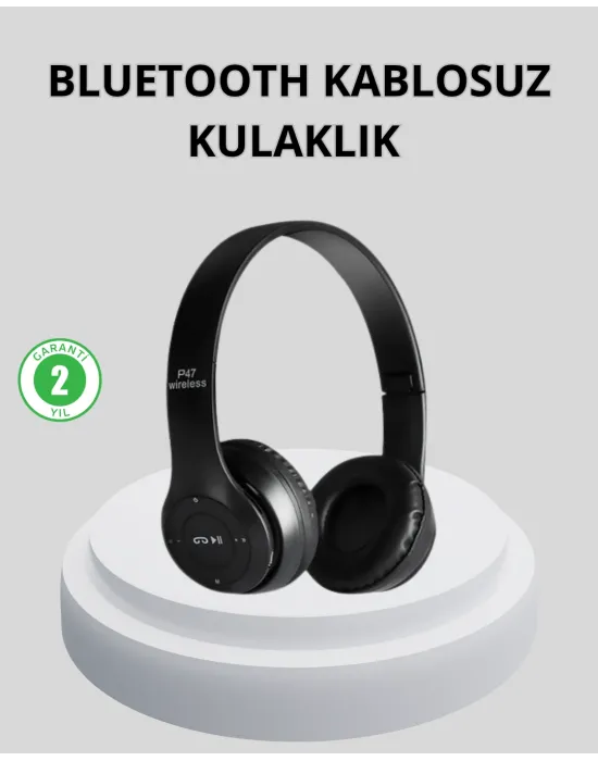 Kablosuz Bluetooth Kulaklık – Suya Dayanıklı Ve Uzun Ömürlü Kullanım