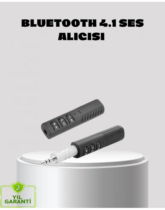 Kablosuz Bluetooth Ses Adaptörü 4.1 Teknolojili Ve 10m Menzilli
