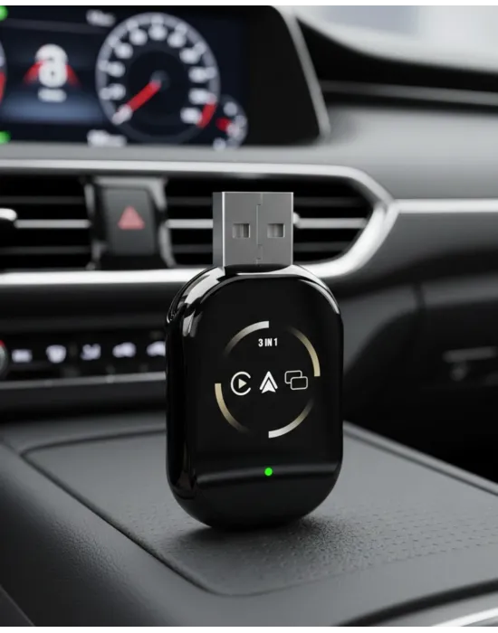 Kablosuz Carplay Android Auto Adaptörü Otomatik Eşleşme