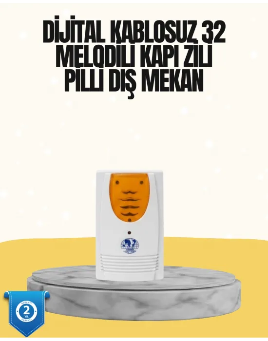 Kablosuz Kapı Zili Düzenli Ve Konforlu Yaşam Alanları İçin