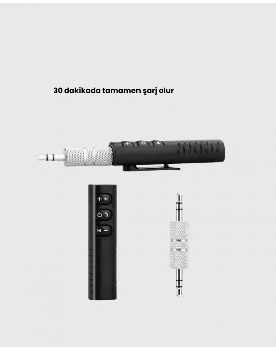 Kablosuz Ses Çözümü – 3.5mm Jaklı Bluetooth Müzik Alıcısı
