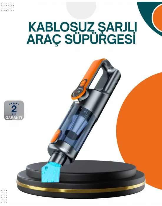 Kablosuz Vakumlu El Süpürgesi Güçlü Performans Çok Amaçlı
