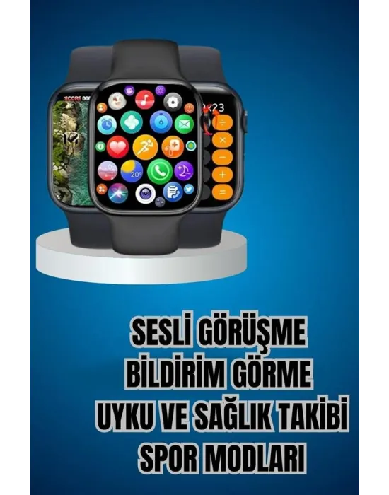 Kaliteli Akıllı Saat Ve Kaliteli Bluetooth Kulaklık Anc Özelliği Uzun Pil Ömrü