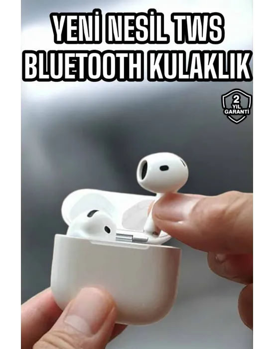 Kaliteli Ucuz İos Ve Android Uyumlu Tws Bluetooth Kulaklık Anc Özelliği