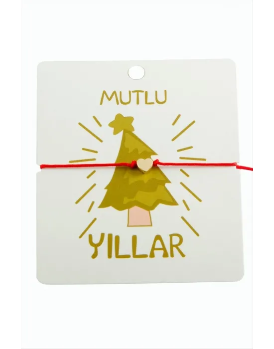 Kalp Yılbaşı Bilekliği