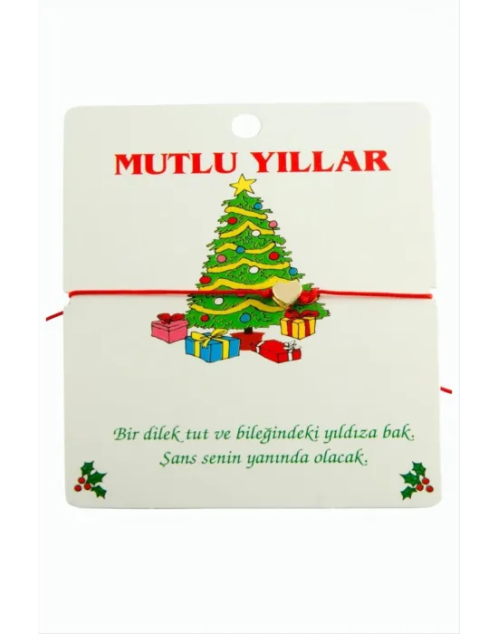 Kalp Yılbaşı Bilekliği
