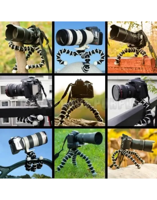 Kamera Cep Telefonu Için Tripod Küçük Ahtapot Tripod