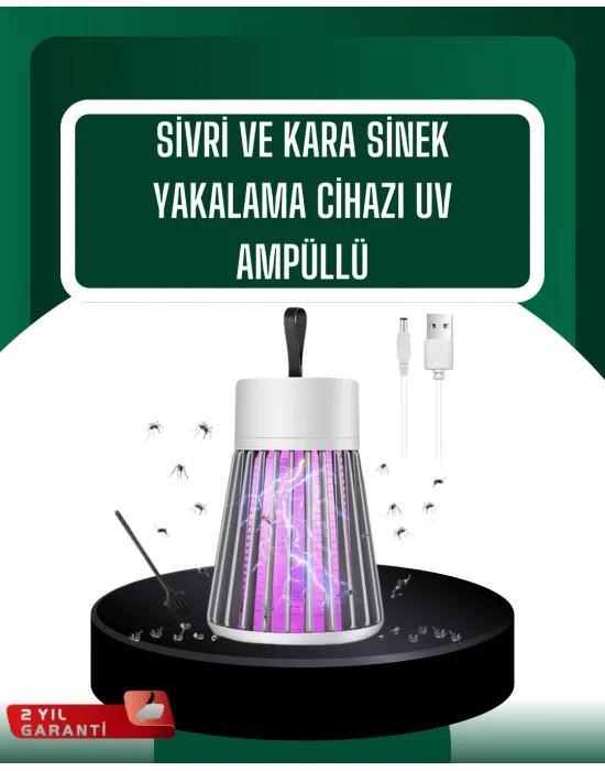Kamp Ve Bahçe İçin Şarjlı Böcek Kovucu Lamba
