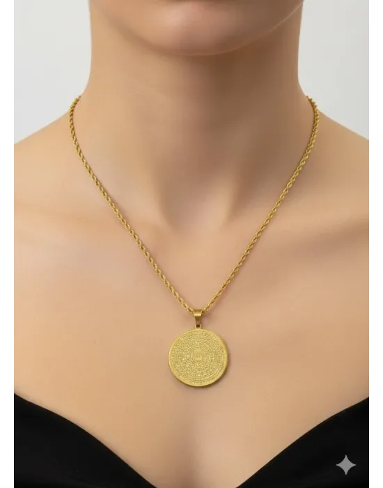   Kaplama Zincir Çelik Uç: Çelik    Cm Kolye Zincir 60+5 Cm - Kl0246