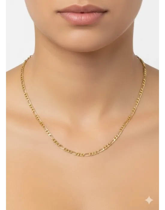   Kaplama Zincir Pirinç   Cm Kolye Zincir 45 Cm - Kl0267