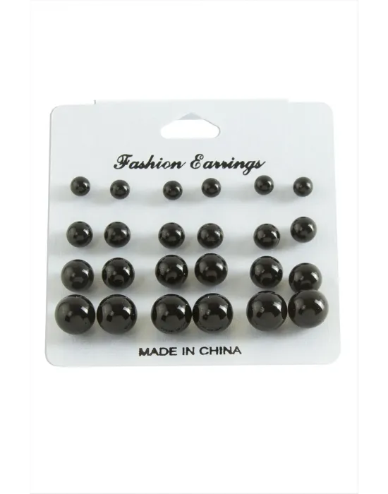 Kartlı İnci Küpe 30 Adet