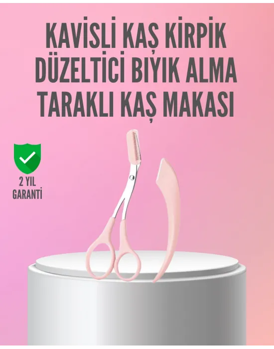 Kaş Ve Kirpik Şekillendirme İçin Yüz Bakım Makası