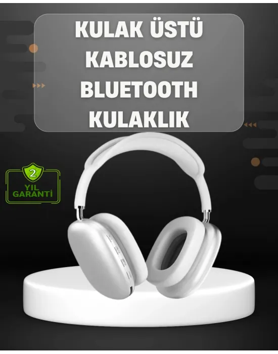 Katlanabilir Bluetooth V5.0 Kablosuz Kulaklık | 400 Mah, Gürültü Azaltma
