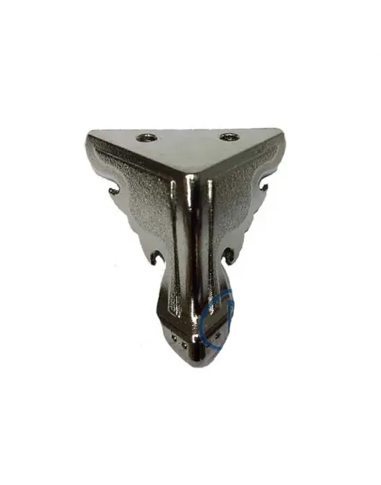 Kelebek Ahşap, Mdf, Sunta Sandık Ayağı, Kutu Ayak 2,5 Cm - Nikel